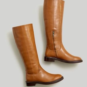 New MADEWELL Size 9 The Drumgold Boot in Sepia Leather